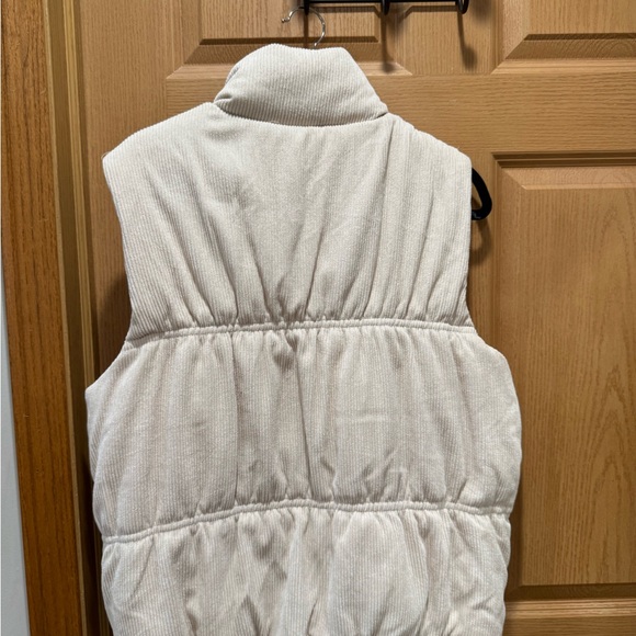 Wishlist Cream Ribbed Vest - Picture 2 of 3